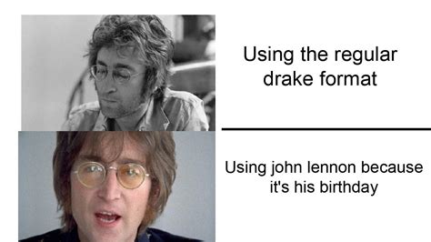 Happy Birthday John Lennon Rwholesomememes