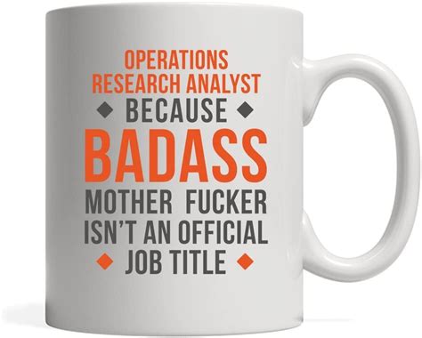badass mother fucker isn t an offician job title coffee mug 11 oz operations