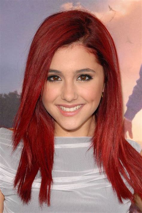 Ariana Grande Love The Red Hair In A Week That Hair Will Be Mine ️