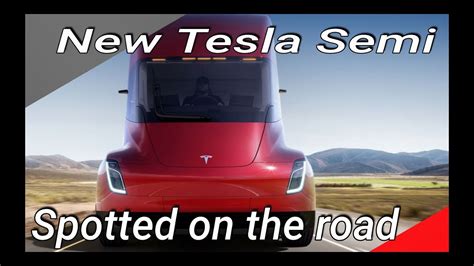 Teslas New Semi Actually On Schedule Youtube