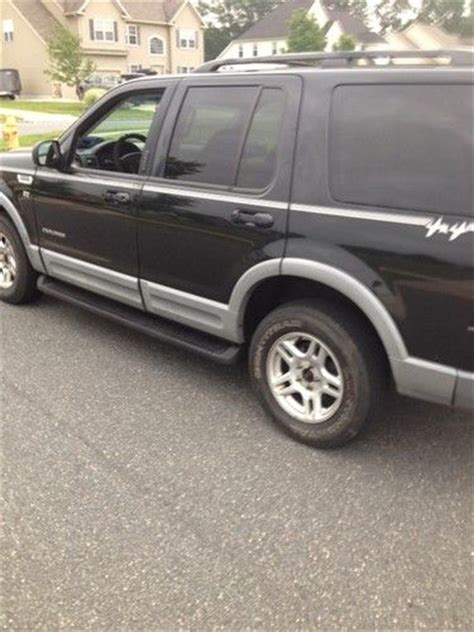 Purchase Used 2002 Ford Explorer Xlt Black 4 Door In Sicklerville New