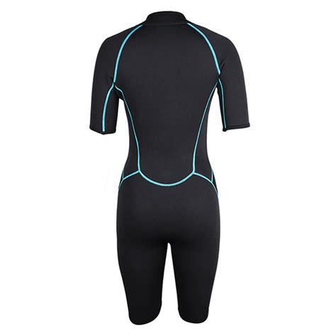 Seaskin Womens Front Zipper Shorty Wetsuit For Diving China Manufacturer