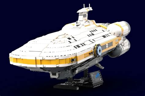 Lego Ideas Aurora Spaceship From Subnautica Is A Cool Fan Made Ultimate