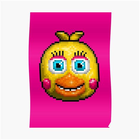 Adventure Toy Chica Fnaf World Pixel Art Posters By Hot Sex Picture