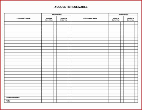 Free Printable Accounts Payable Sheets
