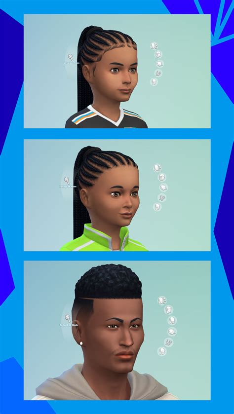 Skintones Update Hairstyle Textures Sims Online