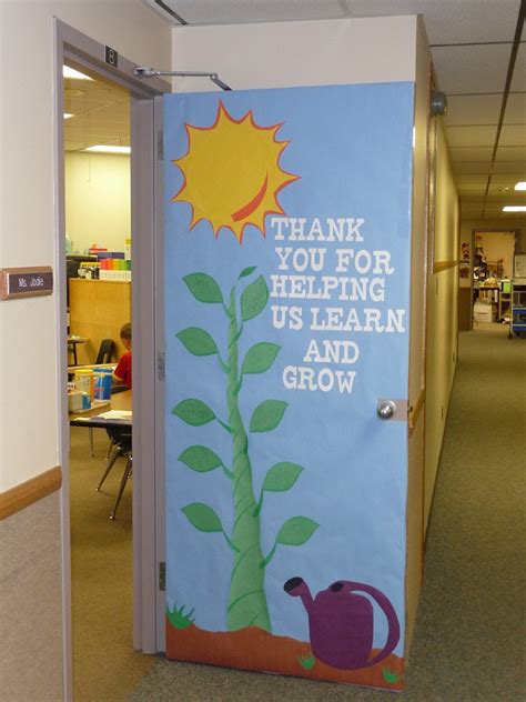 Floral decoration is one of the best ways to delight your teachers. Teacher Appreciation Door Decorating Ideas ~ Southland ...