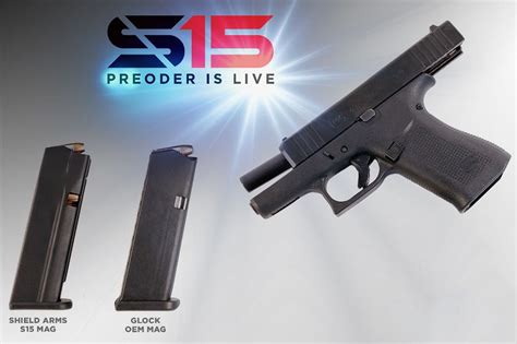 Glock 43x Shield Arms Magazine