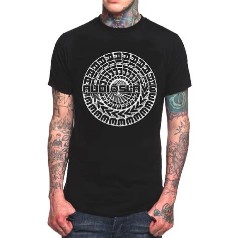 Audioslave Rock T Shirt Black Heavy Metal Band Wishiny