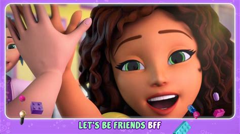 Let S Be Friends Lego Friends Music Video Karaoke Youtube
