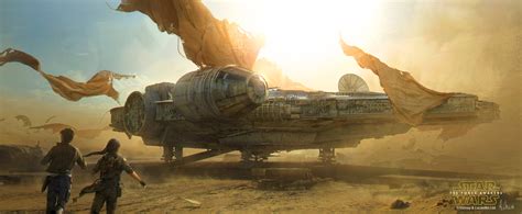 Star Wars The Force Awakens Millennium Falcon By