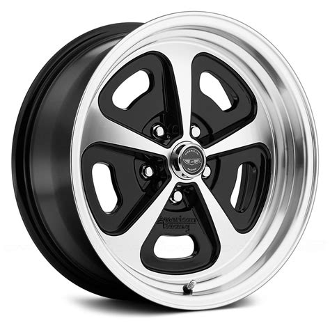 American Racing Vn501 500 1pc Wheels Gloss Black With Machined Face Rims
