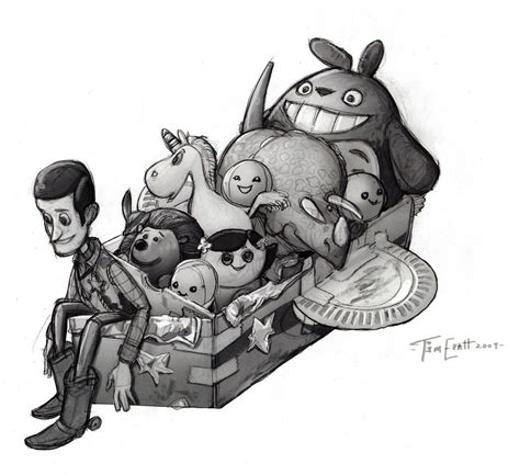 Character Designs From Toy Story 3 By Tim Evatt Pixar Concept Art