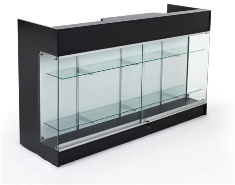 Retail Display Cabinet Counters Front Glass Cabinet For Storage