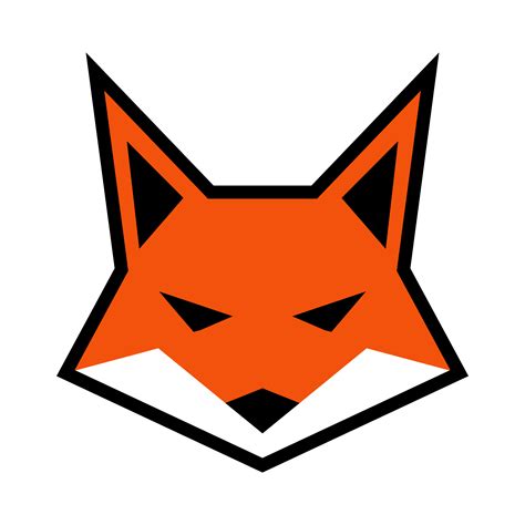 Fox face logo vector icon 546910 Vector Art at Vecteezy