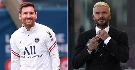 David Beckham Holds Talks With Lionel Messi About Inter Miami Transfer