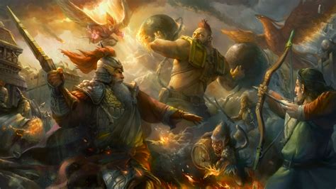 Epic Battle Fantasy 3 4k Ultra HD Wallpaper | Background Image | 5500x3093