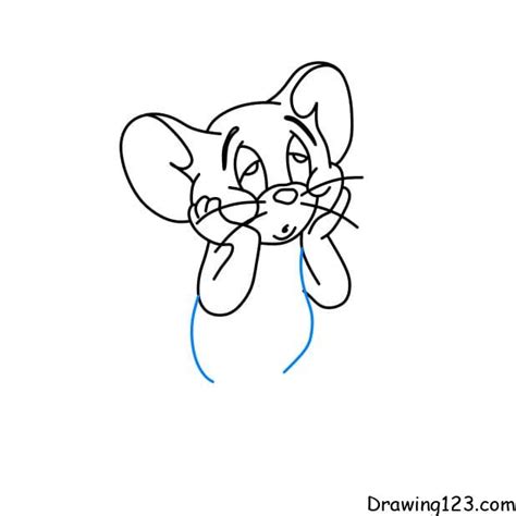 How To Draw Jerry The Mouse Step By Step