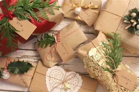Beautiful Christmas T Wrapping Ideas With Brown Paper