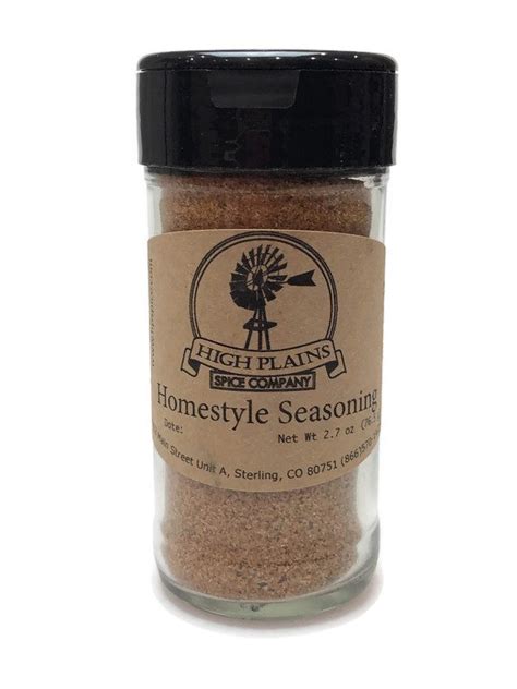 Homestyle Seasoning High Plains Spice Company