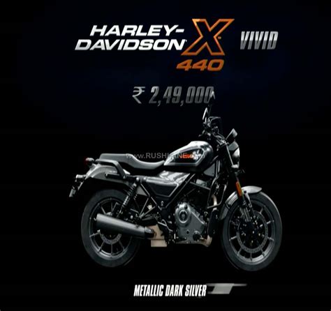 harley davidson x440 launched starts from rs 2 29 lakh rushlane