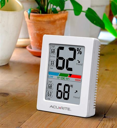 With This Indoor Temperature And Humidity Monitor You Get Reliable