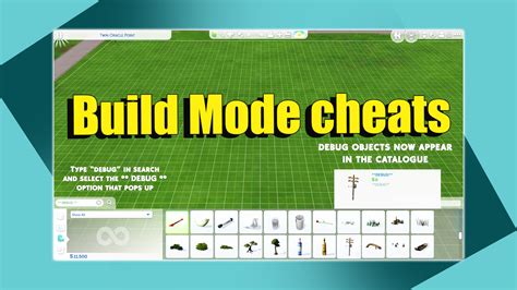 Build Mode Cheats The Sims 4 Sims 4 Wicked Mods