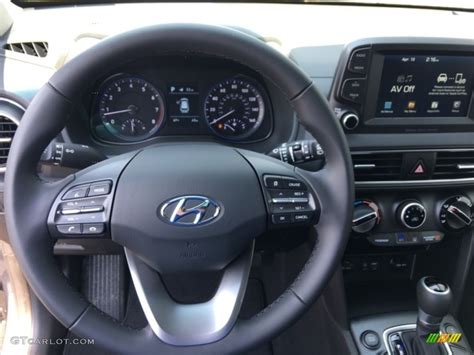 2018 Hyundai Kona Sel Awd Steering Wheel Photos