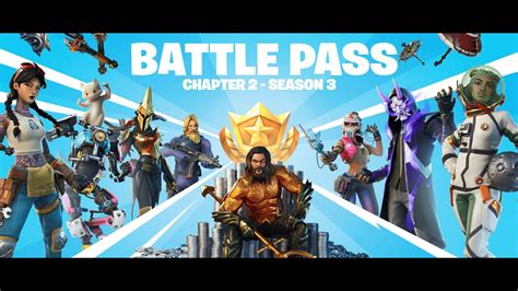 Aquaman Fortnite Chapter 2 Season 3 Battle Pass Trailer Youtube