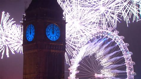 London New Years Eve 2016 Countdown And Fireworks Hd Youtube