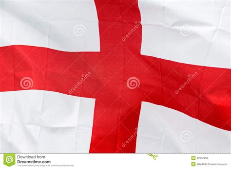 England Flag In The Wind In Sunlight Stockfoto Bild Von Sonnenstrahl