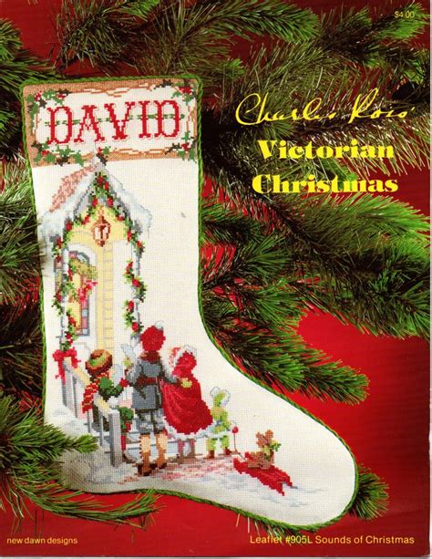 charles ross victorian christmas stocking 905l sounds of etsy victorian christmas