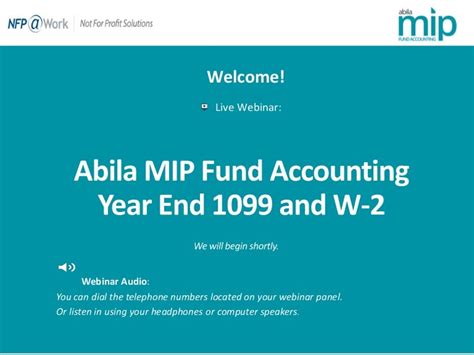 Abila Mip Year End Tax Reporting Overview