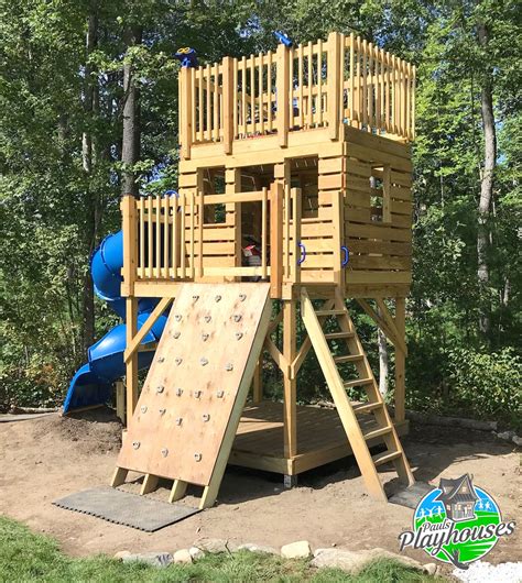 A Three Story Play Set Plan You Can Build Download The Plans Today And