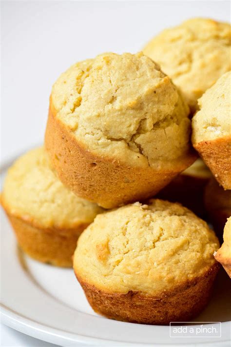 The Best Cornbread Muffins Recipe Add A Pinch