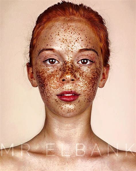 Unique Beauty Of Freckled People Documented By Brock Elbank Bored Panda