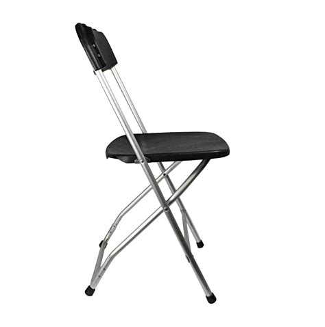 Same day delivery 7 days a week £3.95, or fast store collection. Chair Black Plastic Folding | Party Rental Equipment ...