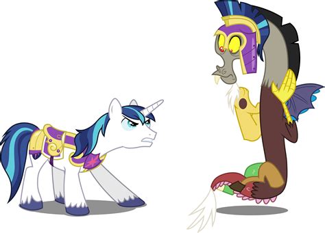 Shining Armor Is Angry At Discord By Starnight5 On Deviantart