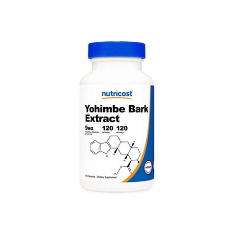 Nutricost Yohimbine Bark Extract 9mg 120 Capsules