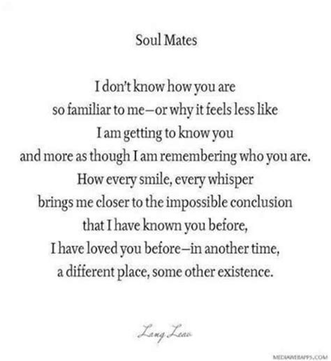 Here are the best soulmate love quotes to read from famous people that will surely inspire you and touch your heart. Deep Soul Mate Quotes. QuotesGram