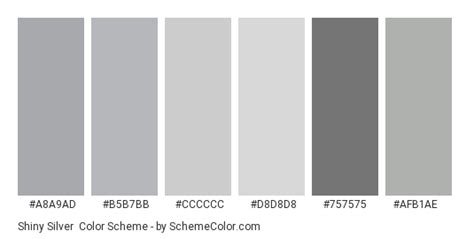 Color Scheme Palette Image Hex Color Palette Silver Color Palette