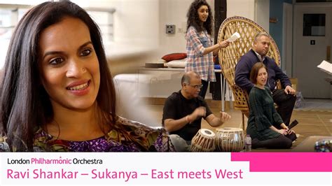 Ravi Shankar Sukanya East Meets West Youtube