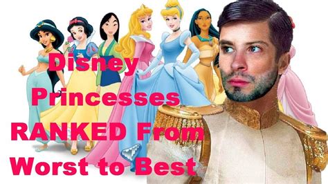 Disney Princesses Ranked From Worst To Best Youtube