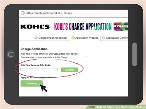 Kohls credit card application online. Kohls credit card application