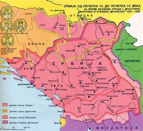 Srbija Karta Karta