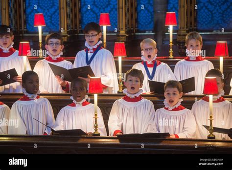 Westminster Abbeypic Shows Choir Boys From Westminster Abbey