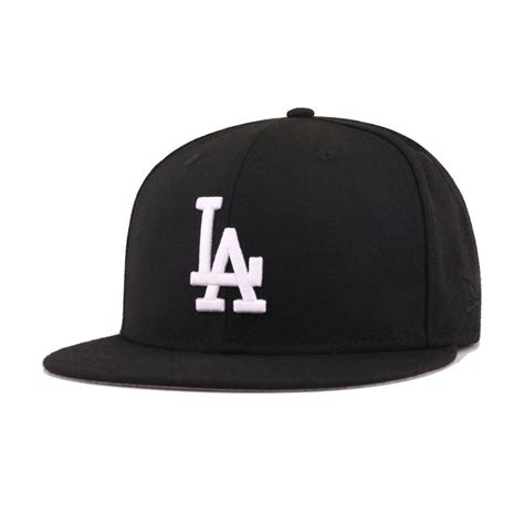Custom Fitted Hats Fitted Caps La Dodgers Hat Black Surprise Dance