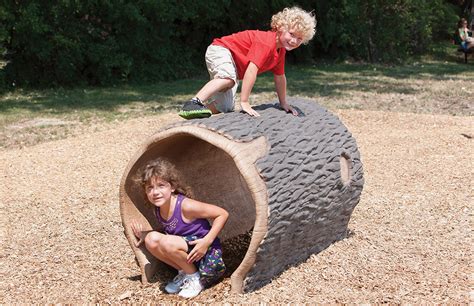 Pretend Playground Log Tunnel For Kids Age 2 12