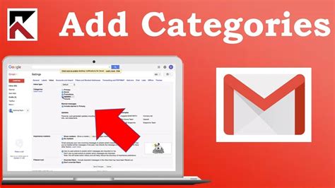 How To Add Inbox Categories And Tabs In Gmail App Youtube