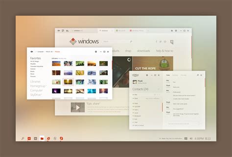 Windows Desktop Ui Concept By Kgbstyle On Deviantart